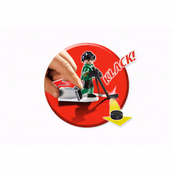 Playmobil Sports & Action Joueur de hockey avec cage - Vue supplémentaire 4