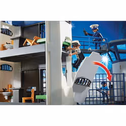Playmobil City Action Commissariat de police avec prison - Vue supplémentaire 6