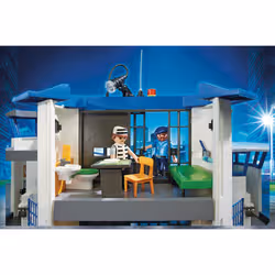 Playmobil City Action Commissariat de police avec prison - Vue supplémentaire 8