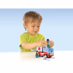 Playmobil 1.2.3 Ambulance - Vue supplémentaire 2