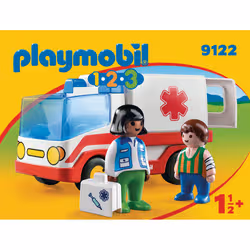 Playmobil 1.2.3 Ambulance - Vue supplémentaire 4