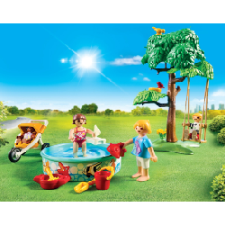 Playmobil City Life Famille et barbecue estival