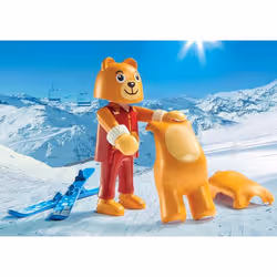 Playmobil FamilyFun Moniteur De Ski Avec Enfants - Vue supplémentaire 2