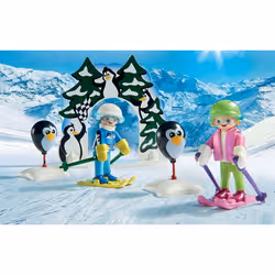 Playmobil FamilyFun Moniteur De Ski Avec Enfants - Vue supplémentaire 3