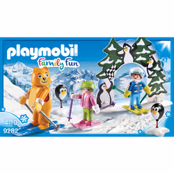 Playmobil FamilyFun Moniteur De Ski Avec Enfants - Vue supplémentaire 5