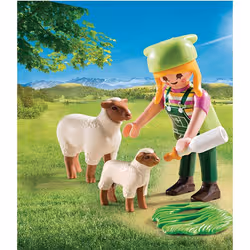 Playmobil SpecialPlus Fermière avec moutons - Vue supplémentaire 2