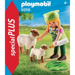 Playmobil SpecialPlus Fermière avec moutons