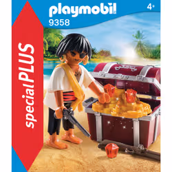 Playmobil SpecialPlus Pirate Avec Coffre Au Trésor - Vue supplémentaire 2