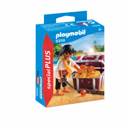 Playmobil SpecialPlus Pirate Avec Coffre Au Trésor - Vue supplémentaire 3
