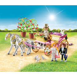 Playmobil City Life Carrosse Et Couple De Mariés