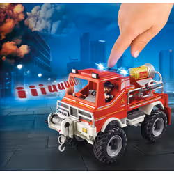 Playmobil 4x4 de pompier avec lance-eau - Vue supplémentaire 2