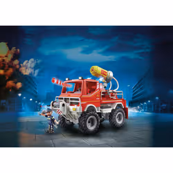 Playmobil 4x4 de pompier avec lance-eau - Vue supplémentaire 3