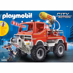 Playmobil 4x4 de pompier avec lance-eau - Vue supplémentaire 6