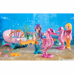 Playmobil Starterpack Sirènes Avec Carrosse - Vue supplémentaire 3