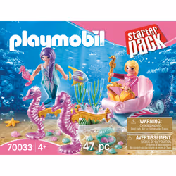 Playmobil Starterpack Sirènes Avec Carrosse - Vue supplémentaire 5