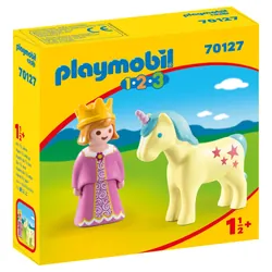 Playmobil 1.2.3 Princesse et licorne