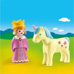 Playmobil 1.2.3 Princesse et licorne