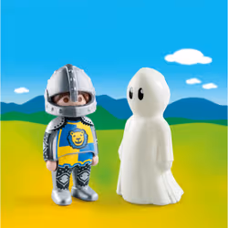 Playmobil 1.2.3 Chevalier et fantôme - Vue supplémentaire 2