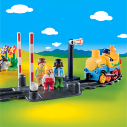 Playmobil 1.2.3 Train avec passagers et circuit - Vue supplémentaire 5