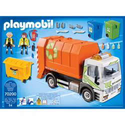 Playmobil City Life Camion De Recyclage Poubelle - Vue supplémentaire 5