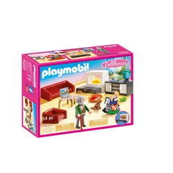 Playmobil Dollhouse Salon avec cheminée