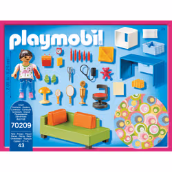 Playmobil Dollhouse Chambre d'enfant avec canapé-lit - Vue supplémentaire 3