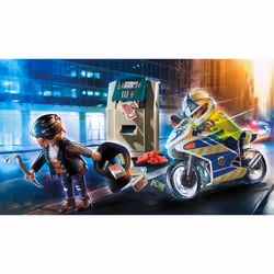 Playmobil City Action Policier avec moto et voleur - Vue supplémentaire 2