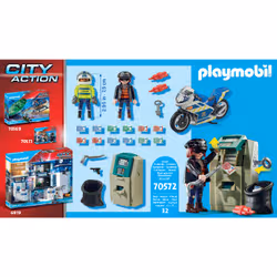Playmobil City Action Policier avec moto et voleur - Vue supplémentaire 3