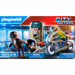 Playmobil City Action Policier avec moto et voleur - Vue supplémentaire 4
