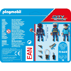 Playmobil City Action Police Equipe de policiers