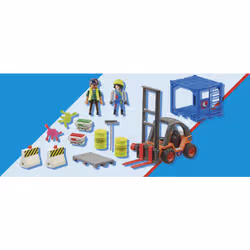 Playmobil Chariot élévateur carg - Vue supplémentaire 5