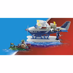 Playmobil City Action Hydravion police bandit - Vue supplémentaire 8