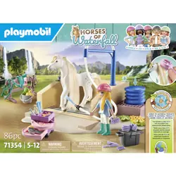 Playmobil Isabella & Lioness aire de lavage