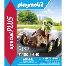 Playmobil Enfant avec voiture de karting