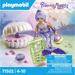 Playmobil Princess Sirène avec coquillage et perle