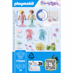 Playmobil Princess Enfants sirènes méduses et coquillages - Vue supplémentaire 3
