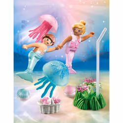 Playmobil Princess Enfants sirènes méduses et coquillages - Vue supplémentaire 4