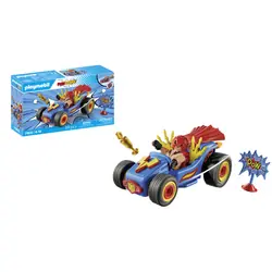Playmobil Catcheur et kart