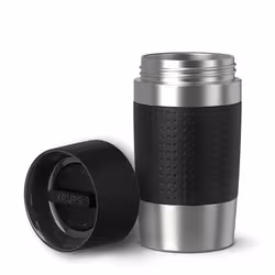 Krups Travel Mug Compact N2161144 thermos 300 ml Noir, Acier inoxydable Acier inoxydable - Vue supplémentaire 2