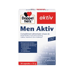 Doppel herz Men Aktiv 30cap
