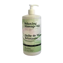 Fipabim Huile De Massage Relaxante Orange Citron Et Bergamote 1KG