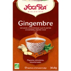 Gingembre 17 Sachets Yogi Tea