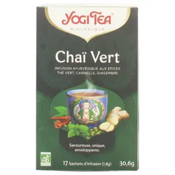 Yogi Tea Chaï Vert Bio 17 Sachets