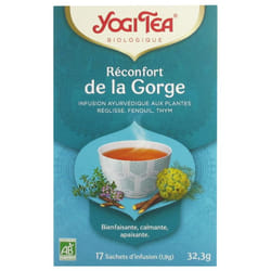 Yogi Tea Réconfort de la Gorge Bio 17 Sachets