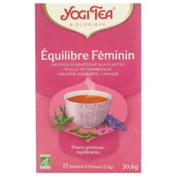 Yogi Tea Équilibre Féminin Bio 17 Sachets