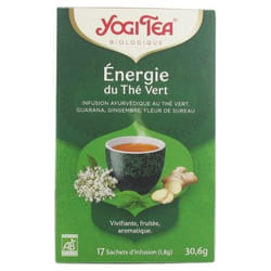 Energie Du The Vert 17 Sachets Yogi Tea