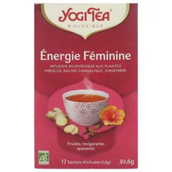 Yogi Tea Énergie Féminine Bio 17 Sachets
