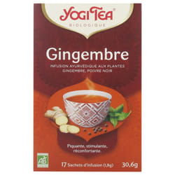 Yogi Tea Gingembre Bio 17 Sachets