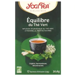 Yogi Tea Équilibre du Thé Vert Bio 17 Sachets