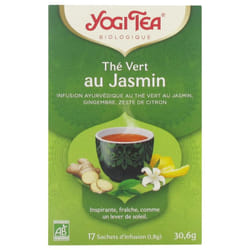 The Vert au Jasmin 17 Sachets Yogi Tea
